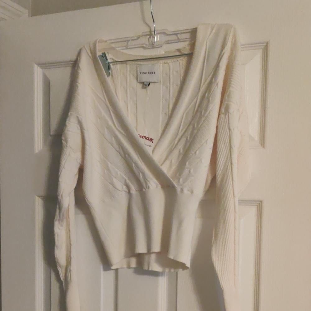 Ivory Vince Camuto Women's Sweater